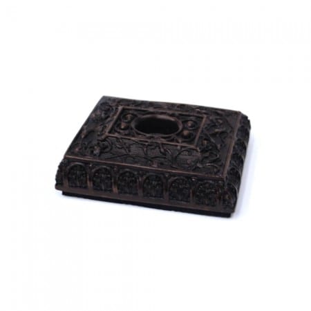 World Artisan Cello Rockstop, Spanish Jewelry Box Style Aged Bronze