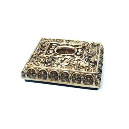 World Artisan Cello Rockstop, Spanish Jewelry Box Style Silver