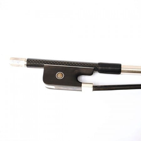 Super Pro Bass Bow – French – Black Horsehair